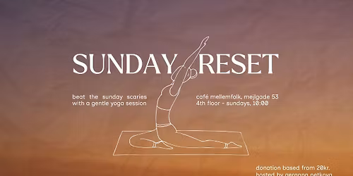 Sunday Reset Yoga