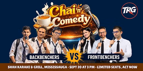 Chai 'n' Comedy - Sept 20th 2026