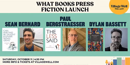 What Books Press Fiction Launch