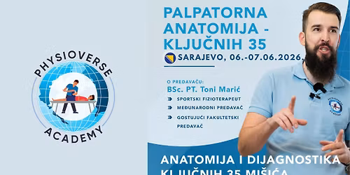 Palpatorna Anatomija i Dijagnostika - Klju\u010dnih 35 (Sarajevo \ud83c\udde7\ud83c\udde6)