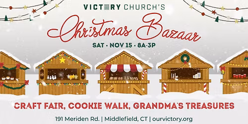 Christmas Bazaar + Cookie Walk