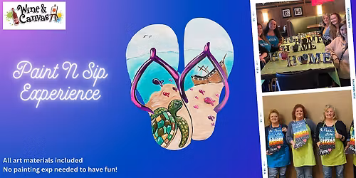 Estero Art Party \u2013 Flipflop Wood Signs