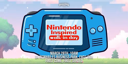 Nintendo Inspired Walk-In Day \/\/ Over 100 designs to choose from!
