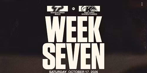 South Florida Bulls Vs. Kent State Golden Flashes