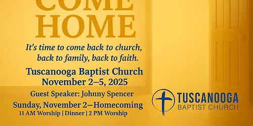 Homecoming and Revival at Tuscanooga