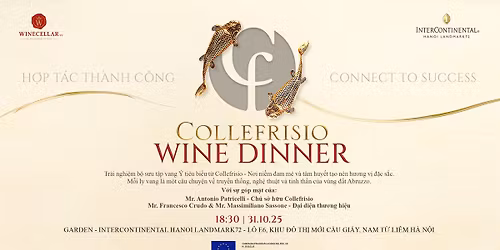 [Invitation Only] HANOI | COLLEFRISIO WINE DINNER 