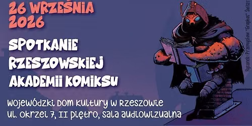 Spotkanie Rzeszowskiej Akademii Komiksu 26.09.2026