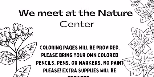 Adult Coloring Hour