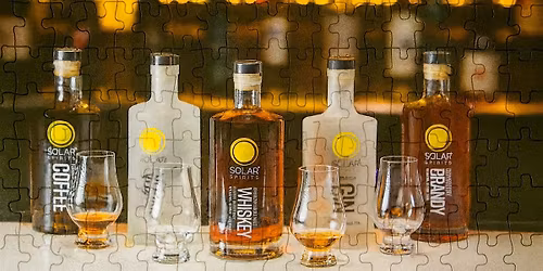 Speed Puzzling at Solar Spirits Distillery  May 20th