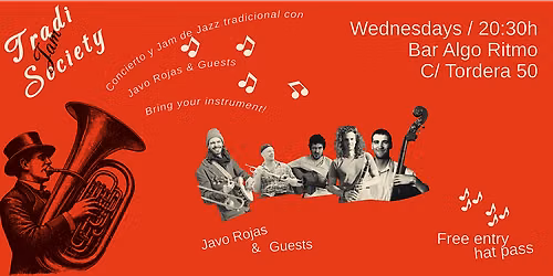Live Jazz & Homemade Pizza in Gr\u00e0cia \u2013 Every Wednesday, Free Entry