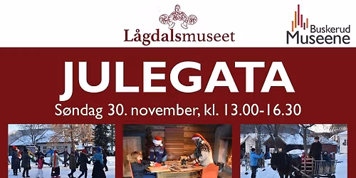 Julegata p\u00e5 L\u00e5gdalsmuseet
