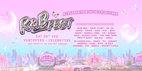 R&B Fest Is Coming To Vancouver!