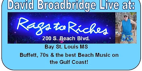 David Broadbridge Live