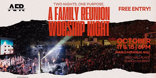 A Family Reunion 2026 | Citywide Worship Night