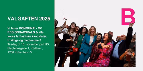 \u2b50 Valgaften: kommunal- og regionr\u00e5dsvalg \u2b50