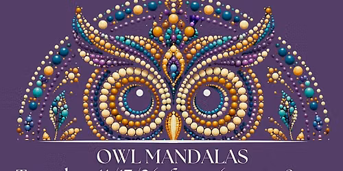 OWL MANDALAS - Paint & Wellness Class