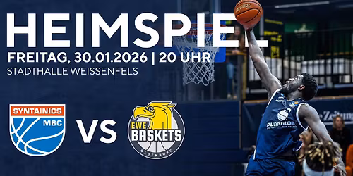 BBL-HEIMSPIEL | SYNTAINICS MBC vs. EWE Baskets Oldenburg