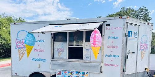 Cori Jean Ice Cream Serving at Davis Ranch Community Pool