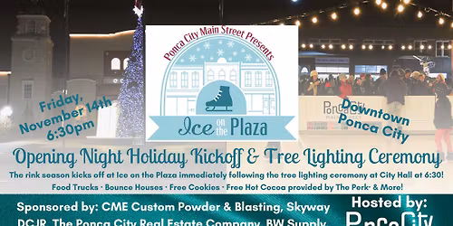 Ice on the Plaza Opening Night Holiday Kickoff & Tree Lighting Ceremony