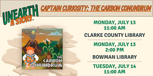 Captain Curiosity: The Carbon Conundrum at Bowman Library!