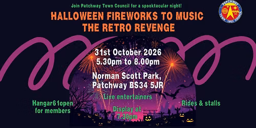 Patchway Halloween Fireworks to Music | The Retro Revenge