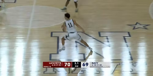 Navy Midshipmen at Lafayette Leopards Womens Basketball