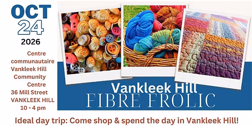 Vankleek Hill Fibre Frolic 2026