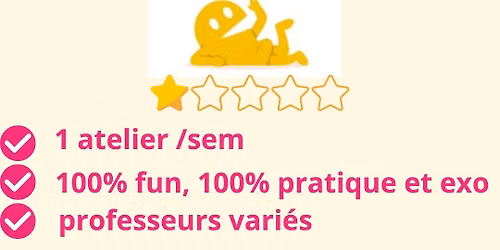 Ateliers funs annuels (d\u00e8s d\u00e9butant)
