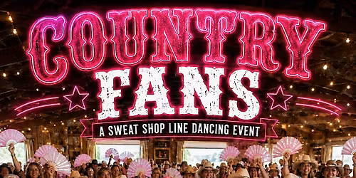 Country Fans: A Sweat Shop Line Dancing Event!