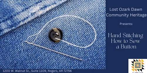 Hand Sew a Button: Beginner Basics