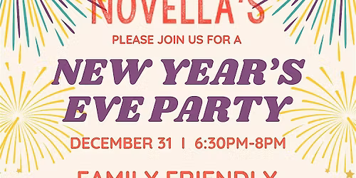 Family Friendly New Year's Eve Party