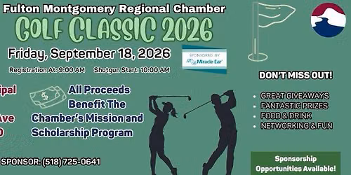 Fulton Montgomery Regional Chamber Golf Classic Presented by Miracle-Ear