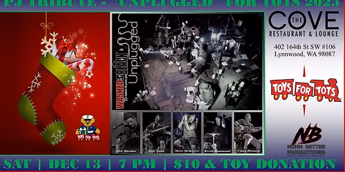 Washed in Black [Pearl Jam] - "Unplugged" Toys for Tots