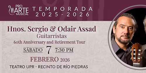 Concierto Hermanos S\u00e9rgio y Odair Assad