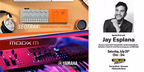 YAMAHA MODX M & SEQTRAK Demo \u2013 Featuring Jay Esplana