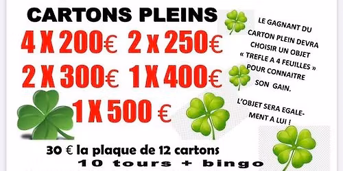 SUPER LOTO VENDREDI 13