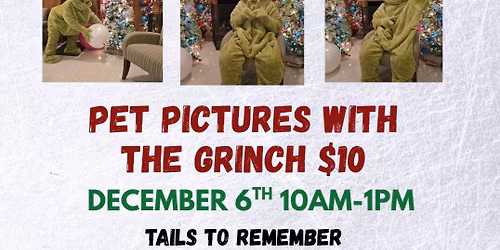 Pet Pictures with the Grinch