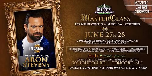 MASTER CLASS - 2 FULL DAYS