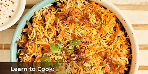 Hands-on Indian Cooking Class - Biriyani!