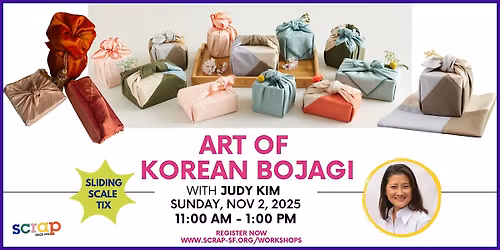 The Art of Korean Bojagi with Judy Kim