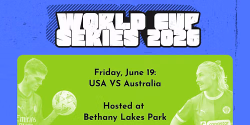 World Cup Watch Party Series: USA VS Australia