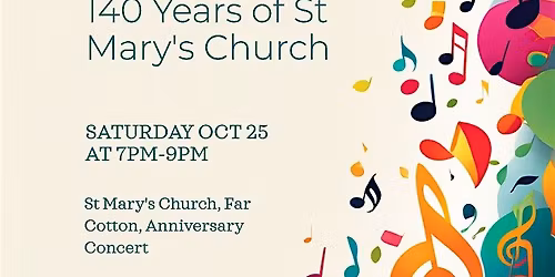 140 Anniversary Concert St Mary\u2019s Singing the Musicals