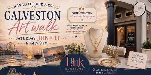 Our First Galveston Art Walk!