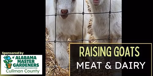 Living Landscapes: Raising Goats - Meat & Dairy