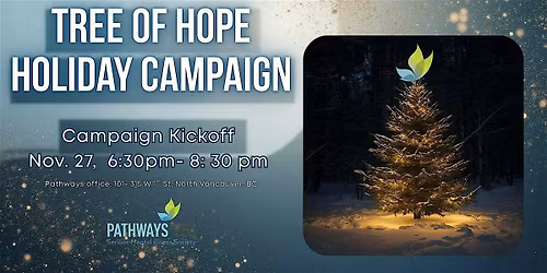 Tree of Hope  Holiday - Kickoff Event