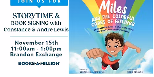Storytime & Book Signing with Constance & Andre Lewis