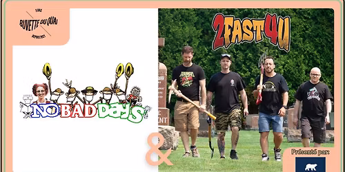 Soir\u00e9e spectacle No Bad Days et 2fast4u