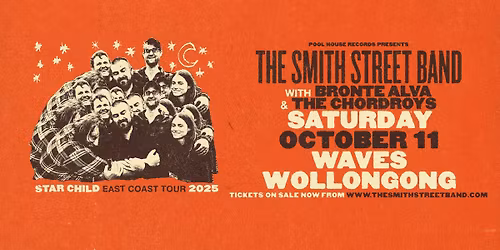 The Smith Street Band at Waves, Wollongong