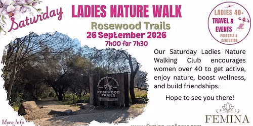 Saturday Nature Walk - Rosewood Trail