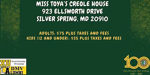 XU DMV Alumni Chapter Holiday Brunch 2025